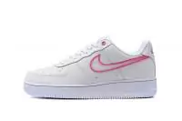 nike air force 1 vert d eau red mark white